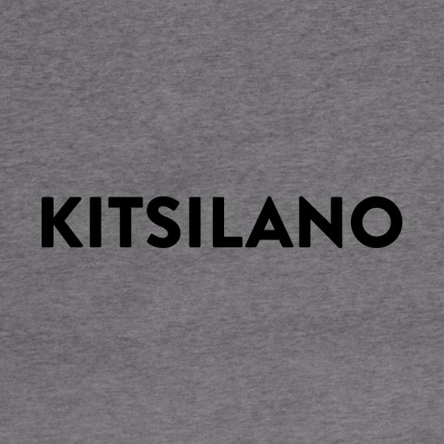 Kitsilano (Black) by FahlDesigns